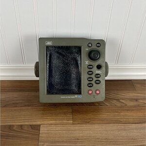 JRC Color LCD Fish Finder FF50  PARTS ONLY UNTESTED NEEDS NEW SCREEN